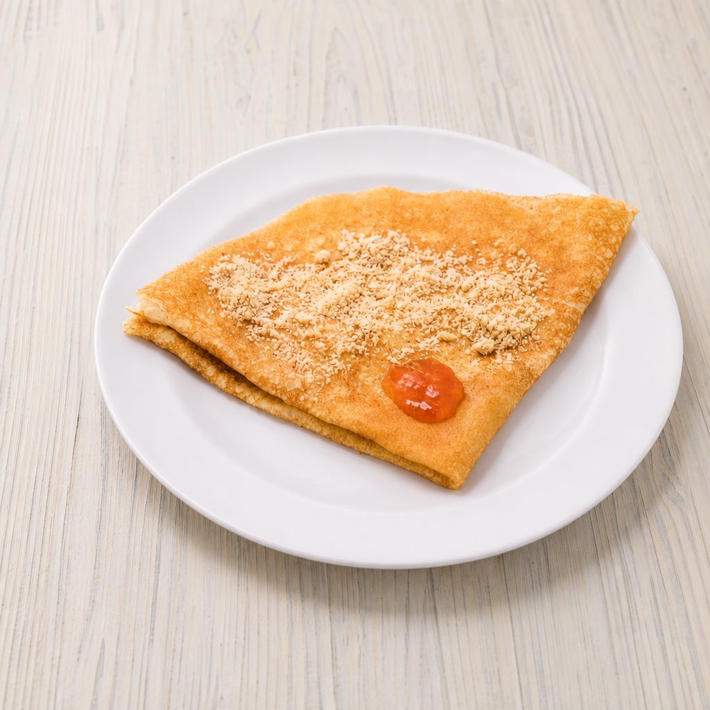 Palacinka Apricot-Walnuts.